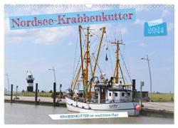Nordsee-Krabbenkutter (Wandkalender 2024 DIN A3 quer), CALVENDO Monatskalender