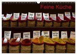 Feine Küche (Wandkalender 2024 DIN A3 quer), CALVENDO Monatskalender