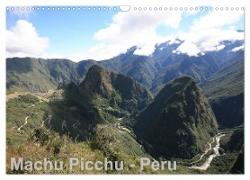 Machu Picchu - Peru (Wandkalender 2024 DIN A3 quer), CALVENDO Monatskalender
