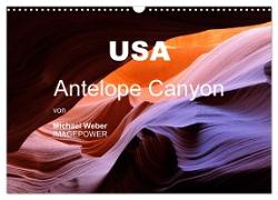 USA ¿ Antelope Canyon (Wandkalender 2024 DIN A3 quer), CALVENDO Monatskalender