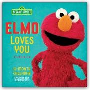 Sesame Street - Elmo Loves You - Sesamstraße 2024 - Wandkalender