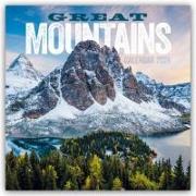 Great Mountains Square Wall Calendar 2024