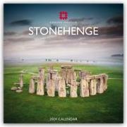 English Heritage Stonehenge Square Wall Calendar 2024