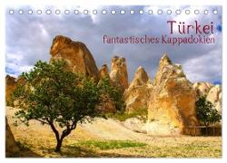 Türkei - fantastisches Kappadokien (Tischkalender 2024 DIN A5 quer), CALVENDO Monatskalender