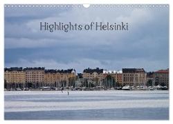 Highlights of Helsinki (Wandkalender 2024 DIN A3 quer), CALVENDO Monatskalender