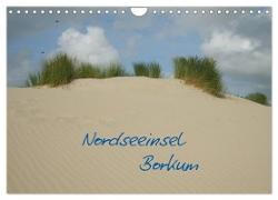 Nordseeinsel Borkum (Wandkalender 2024 DIN A4 quer), CALVENDO Monatskalender