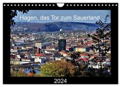 Hagen, das Tor zum Sauerland (Wandkalender 2024 DIN A4 quer), CALVENDO Monatskalender