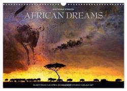 Emotionale Momente: African Dreams (Wandkalender 2024 DIN A3 quer), CALVENDO Monatskalender