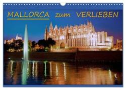 MALLORCA zum VERLIEBEN (Wandkalender 2024 DIN A3 quer), CALVENDO Monatskalender