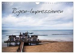 Rügen-Impressionen (Wandkalender 2024 DIN A4 quer), CALVENDO Monatskalender