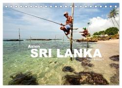 Asien - Sri Lanka (Tischkalender 2024 DIN A5 quer), CALVENDO Monatskalender