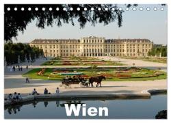 Wien (Tischkalender 2024 DIN A5 quer), CALVENDO Monatskalender