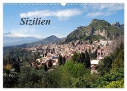 Sizilien (Wandkalender 2024 DIN A3 quer), CALVENDO Monatskalender