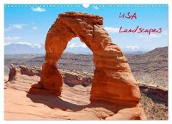 USA Landscapes (Wandkalender 2024 DIN A3 quer), CALVENDO Monatskalender