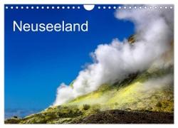 Neuseeland (Wandkalender 2024 DIN A4 quer), CALVENDO Monatskalender