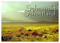 Sehnsucht Schottland (Wandkalender 2024 DIN A3 quer), CALVENDO Monatskalender