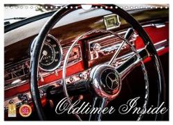 Oldtimer inside (Wandkalender 2024 DIN A4 quer), CALVENDO Monatskalender