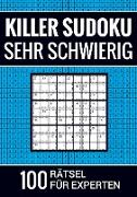 Killer Sudoku sehr schwierig - 100 Rätsel für Experten