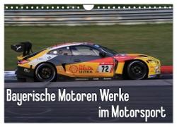 Bayerische Motoren Werke im Motorsport (Wandkalender 2024 DIN A4 quer), CALVENDO Monatskalender