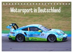 Motorsport in Deutschland (Tischkalender 2024 DIN A5 quer), CALVENDO Monatskalender