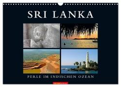 SRI LANKA (Wandkalender 2024 DIN A3 quer), CALVENDO Monatskalender