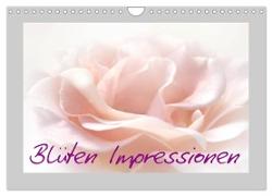 Blüten Impressionen (Wandkalender 2024 DIN A4 quer), CALVENDO Monatskalender