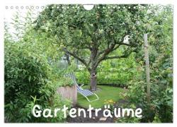 Gartenträume (Wandkalender 2024 DIN A4 quer), CALVENDO Monatskalender