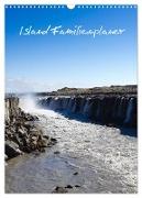 Island Familienplaner (Wandkalender 2024 DIN A3 hoch), CALVENDO Monatskalender