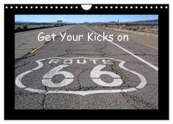 Get Your Kicks on Route 66 (Wandkalender 2024 DIN A4 quer), CALVENDO Monatskalender
