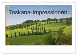 Toskana-Impressionen (Wandkalender 2024 DIN A3 quer), CALVENDO Monatskalender