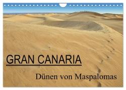 GRAN CANARIA/Dünen von Maspalomas (Wandkalender 2024 DIN A4 quer), CALVENDO Monatskalender