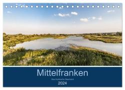 Mittelfranken - Das fränkische Seenland (Tischkalender 2024 DIN A5 quer), CALVENDO Monatskalender