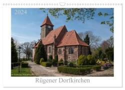 Dorfkirchen auf Rügen (Wandkalender 2024 DIN A3 quer), CALVENDO Monatskalender