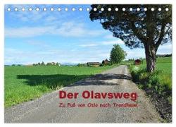 Der Olavsweg (Tischkalender 2024 DIN A5 quer), CALVENDO Monatskalender