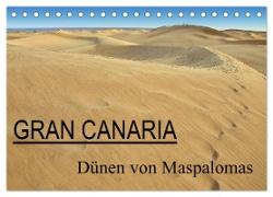 GRAN CANARIA/Dünen von Maspalomas (Tischkalender 2024 DIN A5 quer), CALVENDO Monatskalender