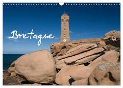Bretagne (Wandkalender 2024 DIN A3 quer), CALVENDO Monatskalender