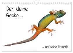 Der kleine Gecko und seine Freunde (Wandkalender 2024 DIN A4 quer), CALVENDO Monatskalender