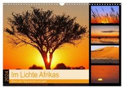 Im Lichte Afrikas (Wandkalender 2024 DIN A3 quer), CALVENDO Monatskalender