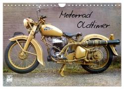 Motorrad Oldtimer (Wandkalender 2024 DIN A4 quer), CALVENDO Monatskalender