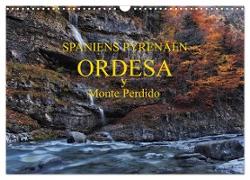 Spaniens Pyrenäen - Ordesa y Monte Perdido (Wandkalender 2024 DIN A3 quer), CALVENDO Monatskalender
