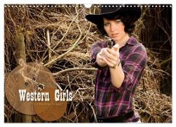 Western Girls (Wandkalender 2024 DIN A3 quer), CALVENDO Monatskalender