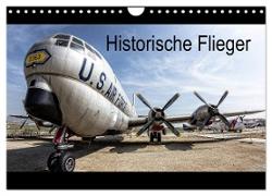 Historische Flieger (Wandkalender 2024 DIN A4 quer), CALVENDO Monatskalender