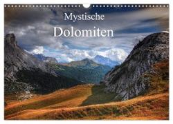 Mystische Dolomiten (Wandkalender 2024 DIN A3 quer), CALVENDO Monatskalender