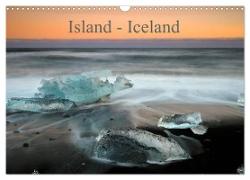 Island - Iceland (Wandkalender 2024 DIN A3 quer), CALVENDO Monatskalender