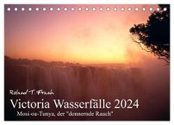 Victoria Wasserfälle (Tischkalender 2024 DIN A5 quer), CALVENDO Monatskalender