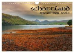 Schottland - Spiegel der Seele (Wandkalender 2024 DIN A4 quer), CALVENDO Monatskalender