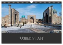 Usbekistan (Wandkalender 2024 DIN A3 quer), CALVENDO Monatskalender