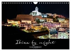 Ibiza by night (Wandkalender 2024 DIN A4 quer), CALVENDO Monatskalender