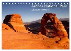 Arches National Park - Amerika's Südwesten (Tischkalender 2024 DIN A5 quer), CALVENDO Monatskalender