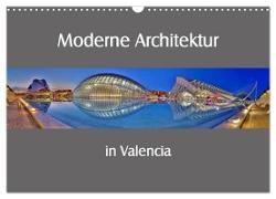 Moderne Architektur in Valencia (Wandkalender 2024 DIN A3 quer), CALVENDO Monatskalender